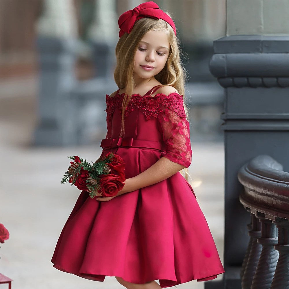 "Girls Dress and Skirt Set Toddler Kids Clothing Outfit"
