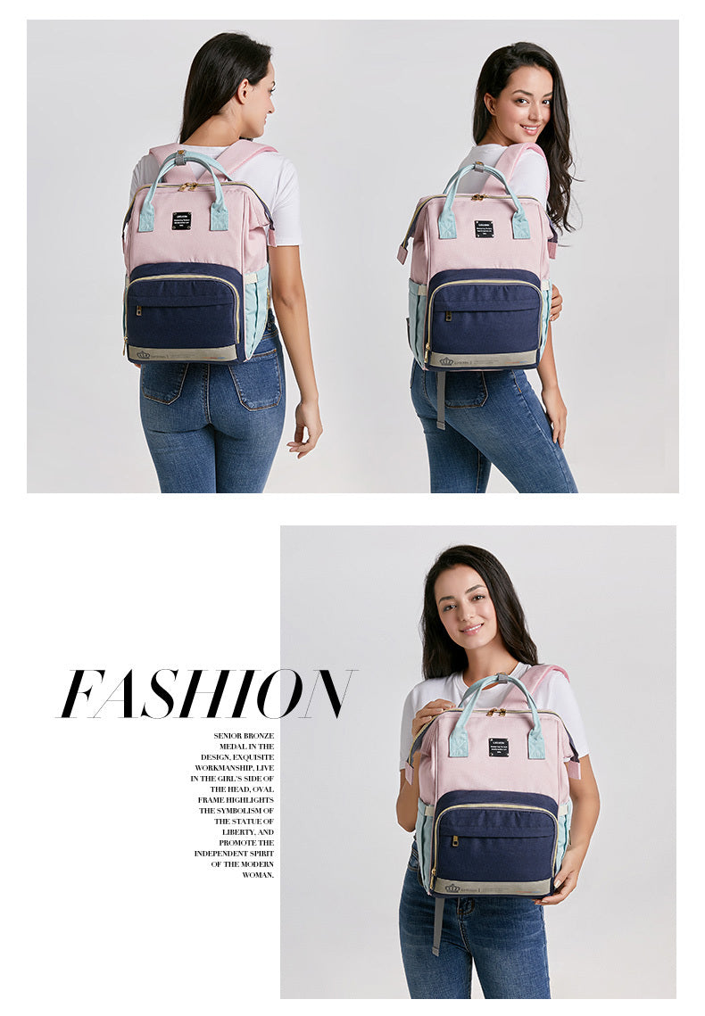 Mummy Maternity Diaper Bag – Large Capacity Baby Care Backpack