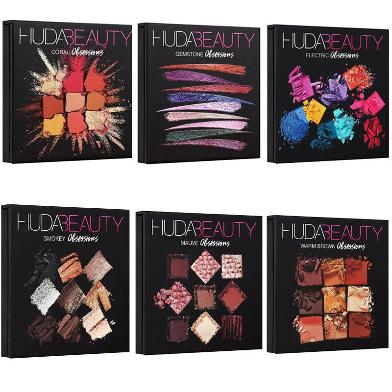 18-Color Eyeshadow Palette – Matte & Pearlescent Earth Tones