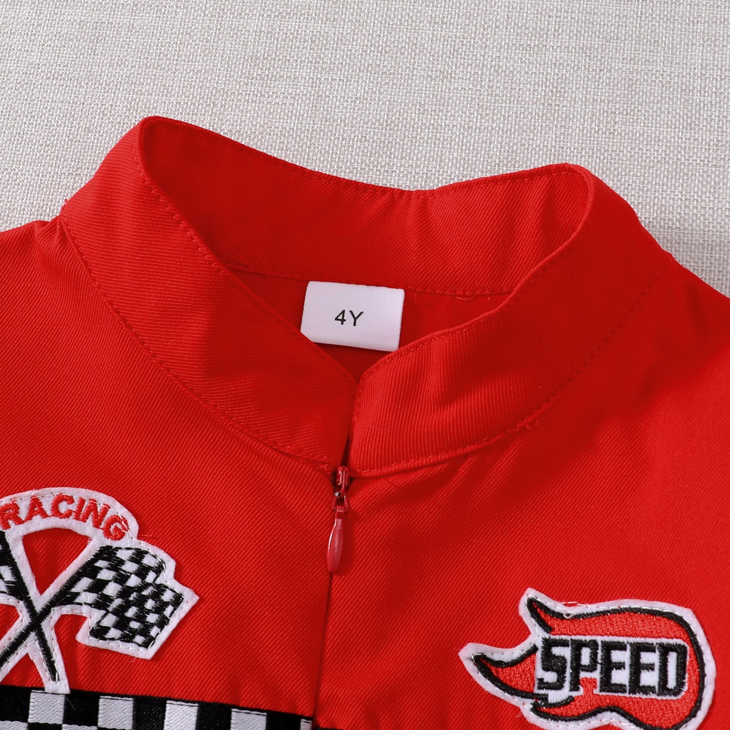 Toddler Racing Driver Jumpsuit Costume Outfit