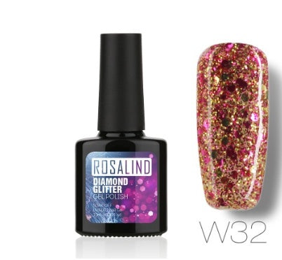 Diamond Nail Gel – Shiny Long-Lasting Gel Polish for Sparkling Nail Art