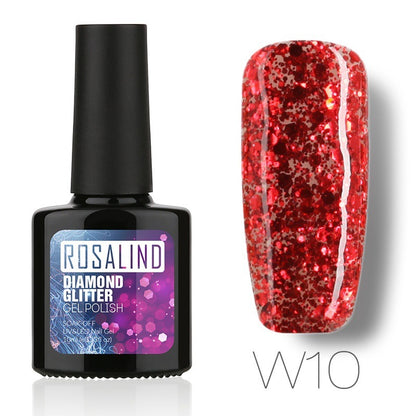Diamond Nail Gel – Shiny Long-Lasting Gel Polish for Sparkling Nail Art
