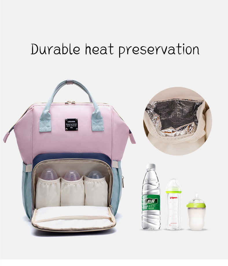 Mummy Maternity Diaper Bag – Large Capacity Baby Care Backpack