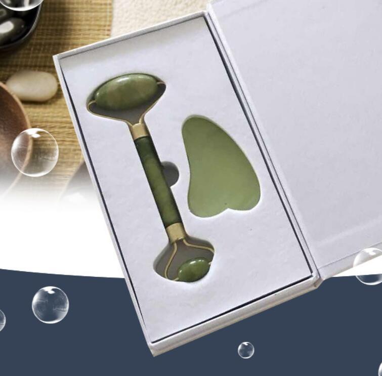 Jade Face Roller – Facial Massager for Tension Relief & Skin Care