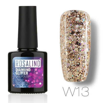 Diamond Nail Gel – Shiny Long-Lasting Gel Polish for Sparkling Nail Art