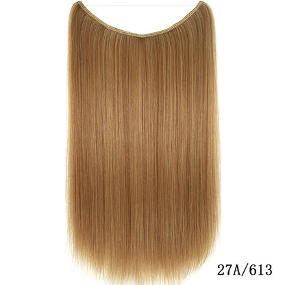 22-Inch Invisible Wire Hair Extension – Silky Straight Synthetic