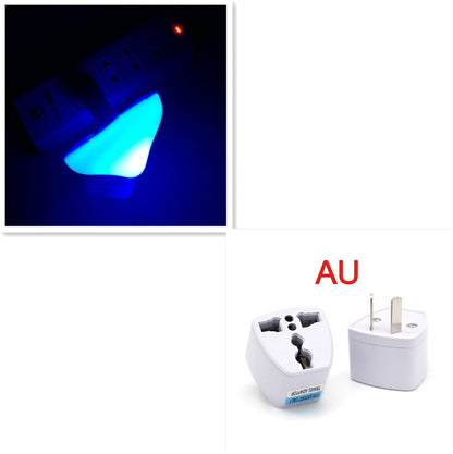 LED Mushroom Night Light – Plug-in Sensor Lamp for Home & Bedroom