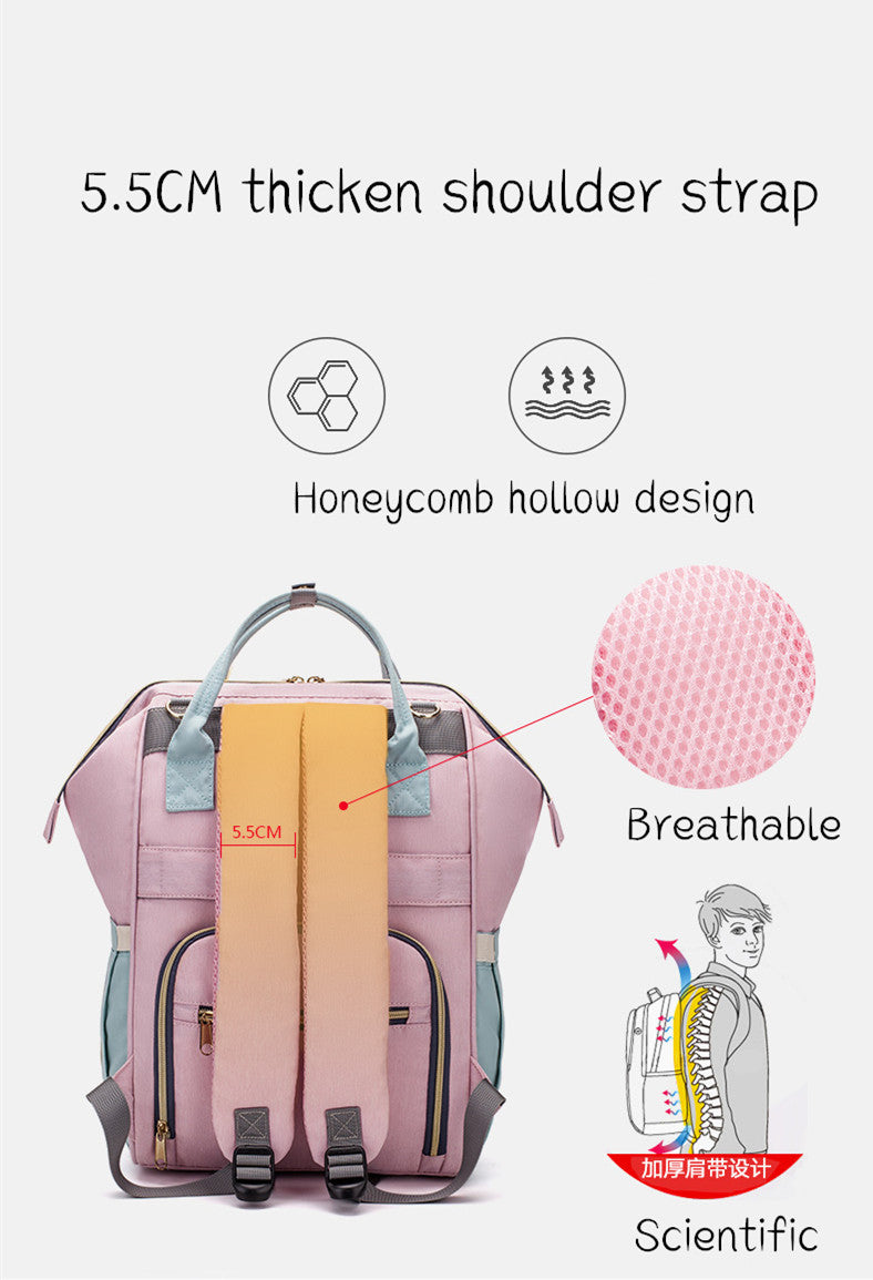 Mummy Maternity Diaper Bag – Large Capacity Baby Care Backpack