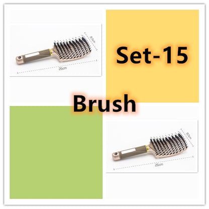 Women's Detangler Hair Brush – Anti-Klit Scalp Massage Comb