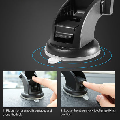 "Long Arm Car Phone Holder – Dashboard & Windshield Mount with Strong Suction Cup – Fits All Phones"