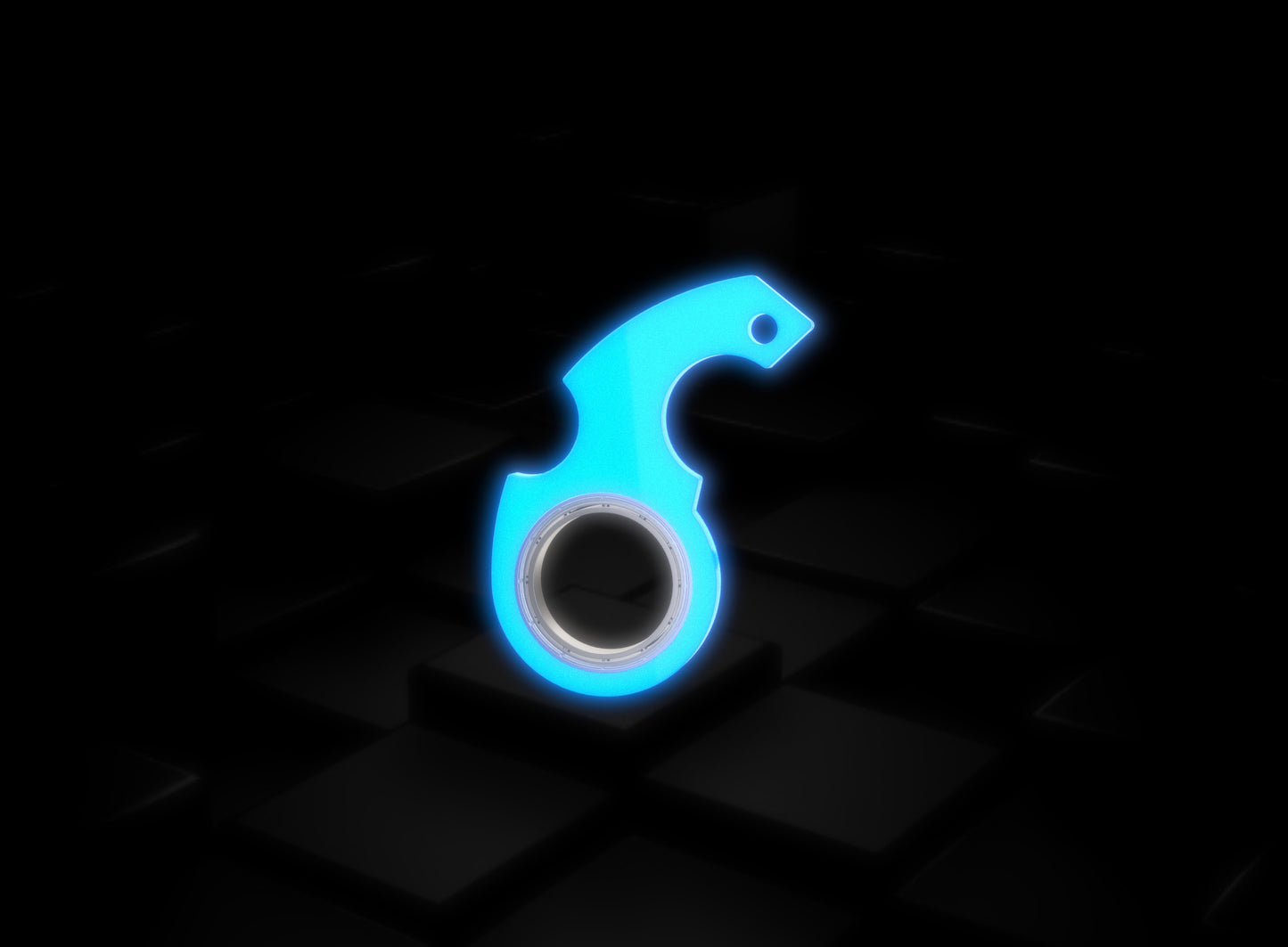 Creative Fidget Spinner Keychain – Stress Relief Toy