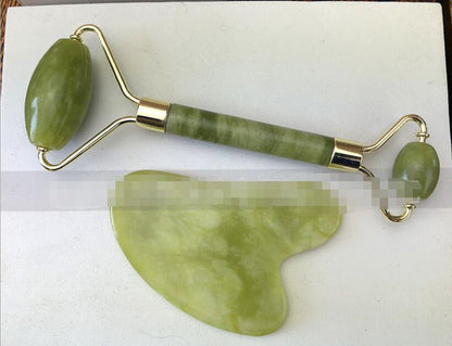 Jade Face Roller – Facial Massager for Tension Relief & Skin Care