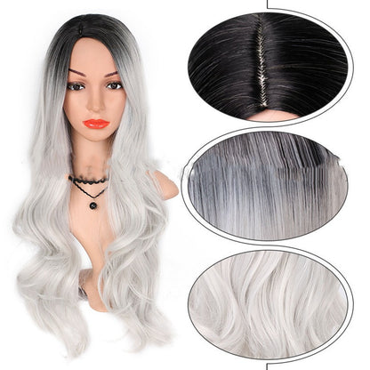 Gradient Synthetic Wig – Women’s Fashion Wig