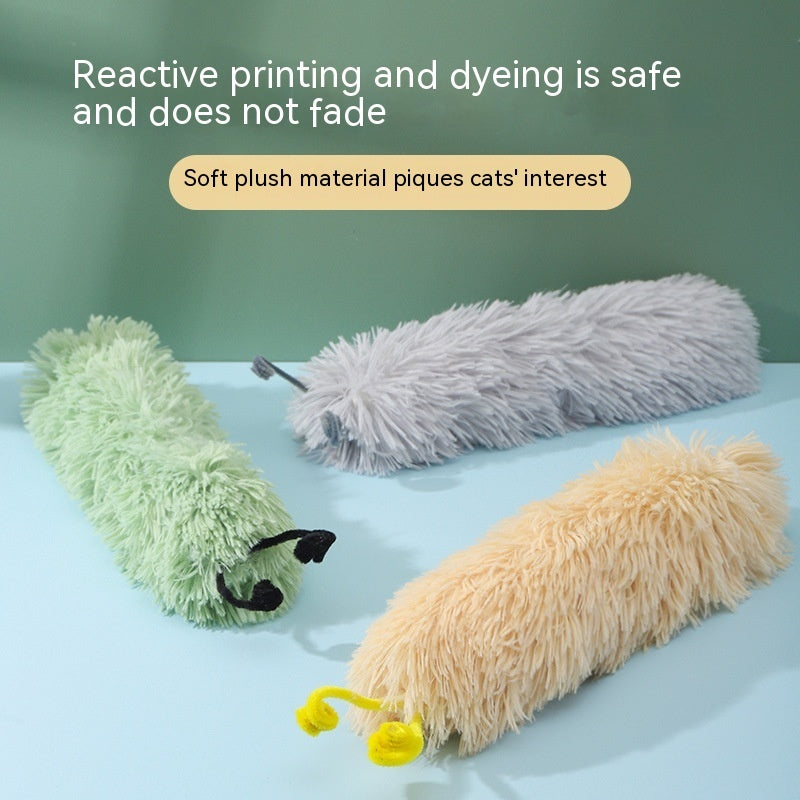 Caterpillar Ringing Paper Cat Toy – Bite Resistant & Stress Relief