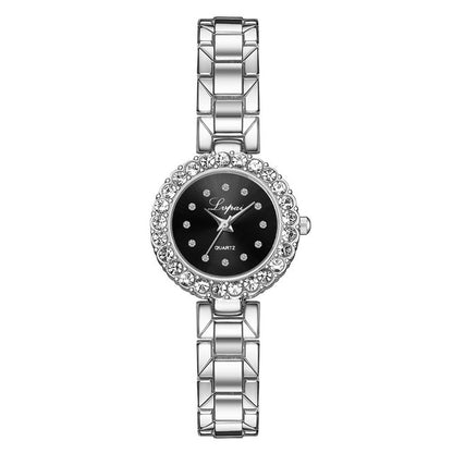 Women’s Luxury Quartz Watch & Bangle Set