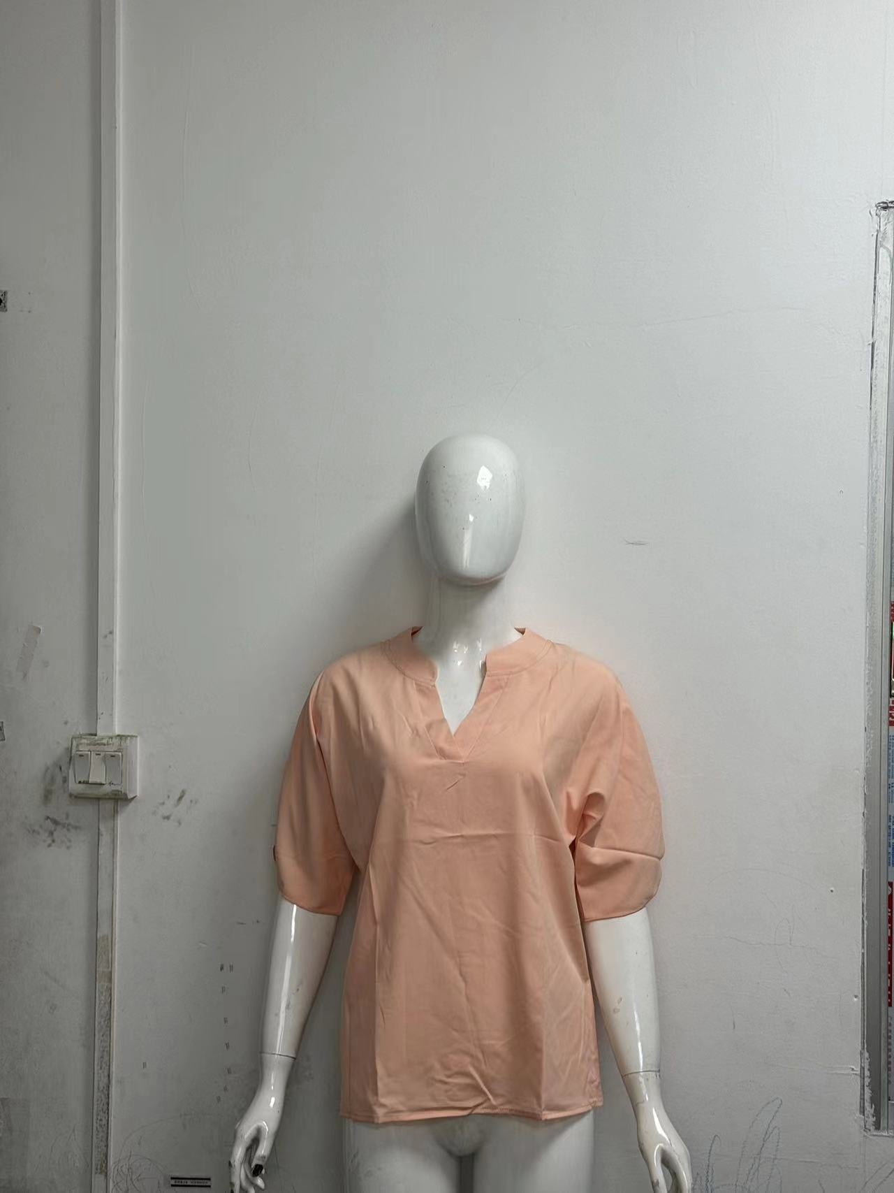 Women’s Summer V-Neck Chiffon Shirt