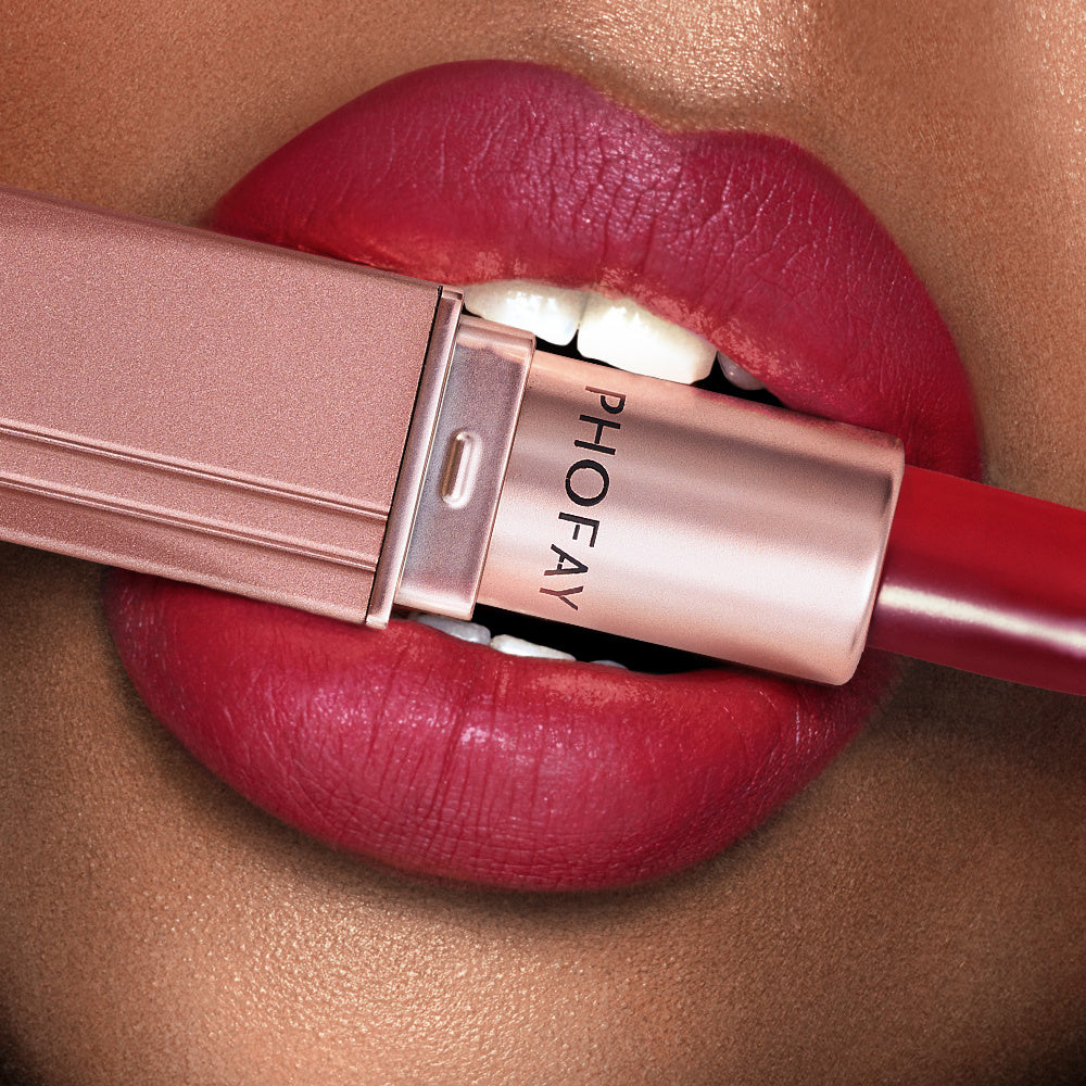 PHOFAY Matte Lipstick – Long Lasting Velvet Finish