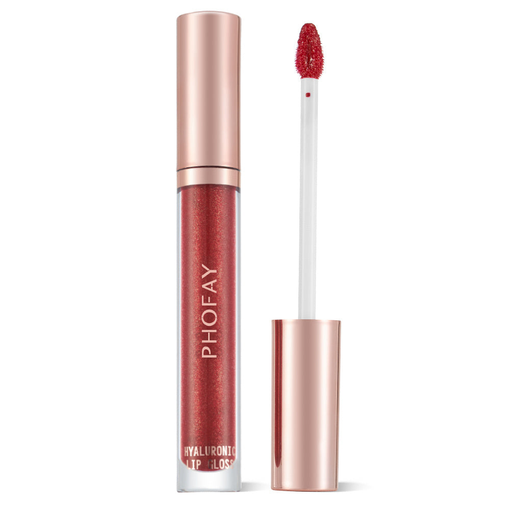 PHOFAY Hyaluronic Lip Gloss – Moisturizing Plumping Shine