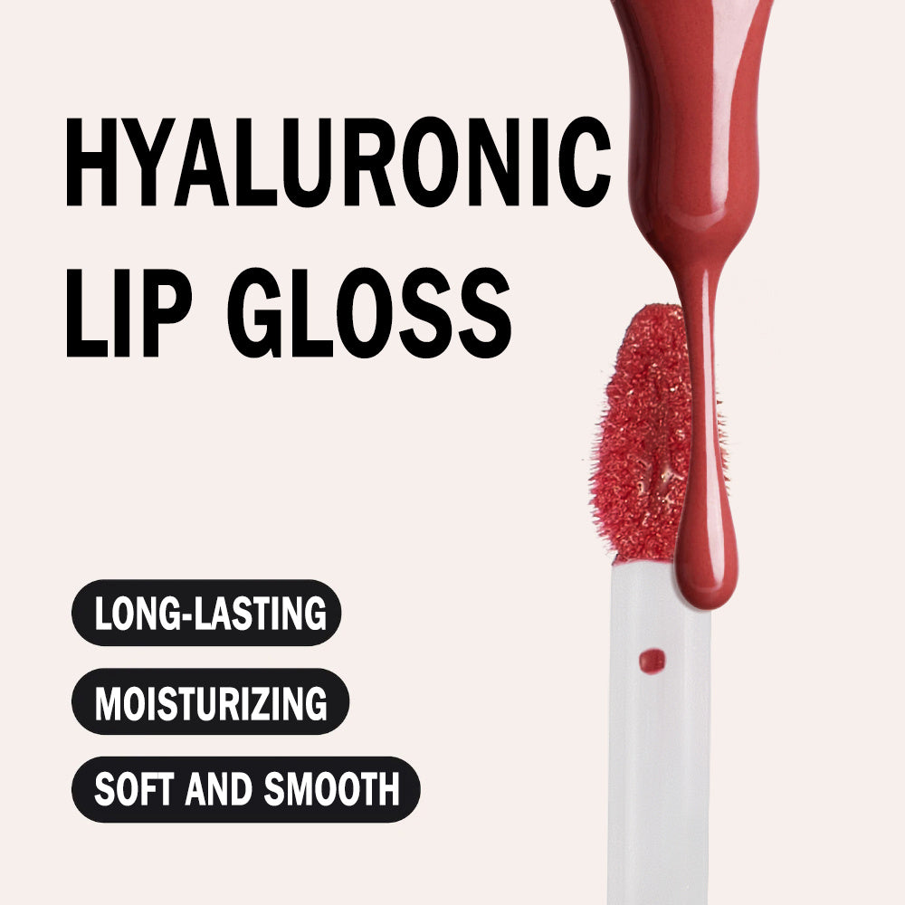 PHOFAY Hyaluronic Lip Gloss – Moisturizing Plumping Shine