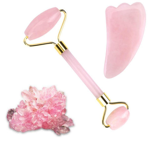 Jade Face Roller – Facial Massager for Tension Relief & Skin Care
