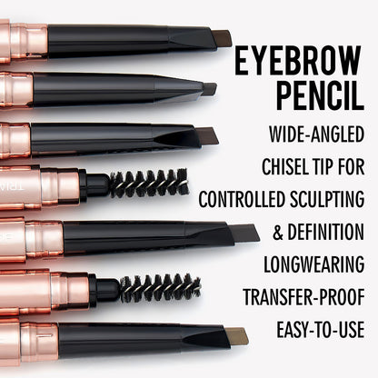 PHOFAY Triangular Eyebrow Pencil – Waterproof Long-lasting Natural Brow Definer