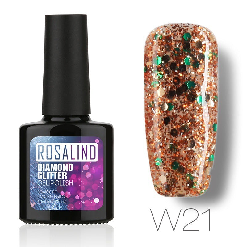 Diamond Nail Gel – Shiny Long-Lasting Gel Polish for Sparkling Nail Art