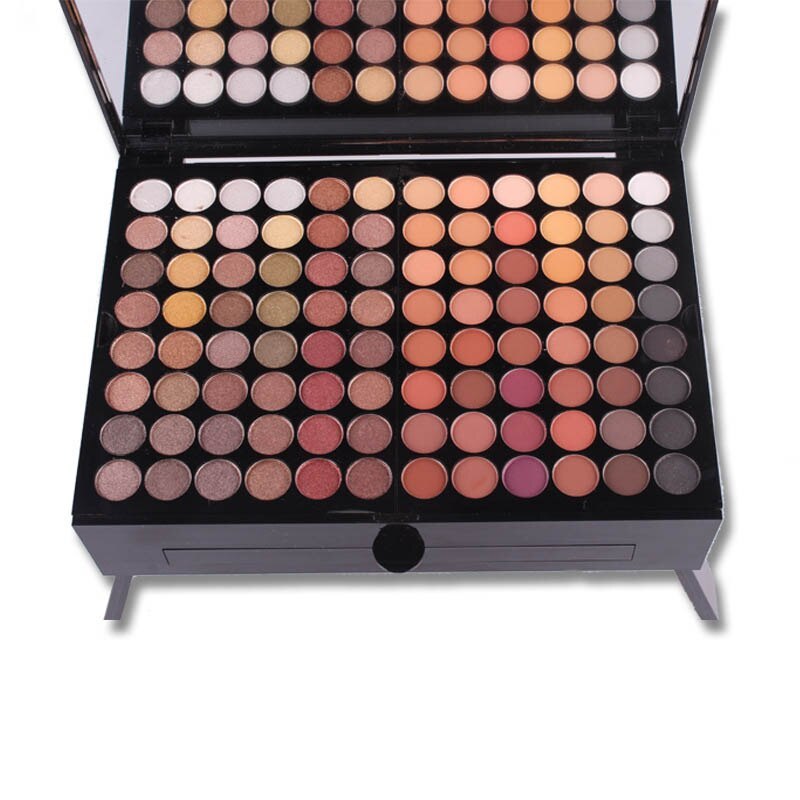 "180 Colors Eyeshadow & Blush Makeup Palette Piano Shape Box"