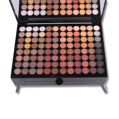 "180 Colors Eyeshadow & Blush Makeup Palette Piano Shape Box"