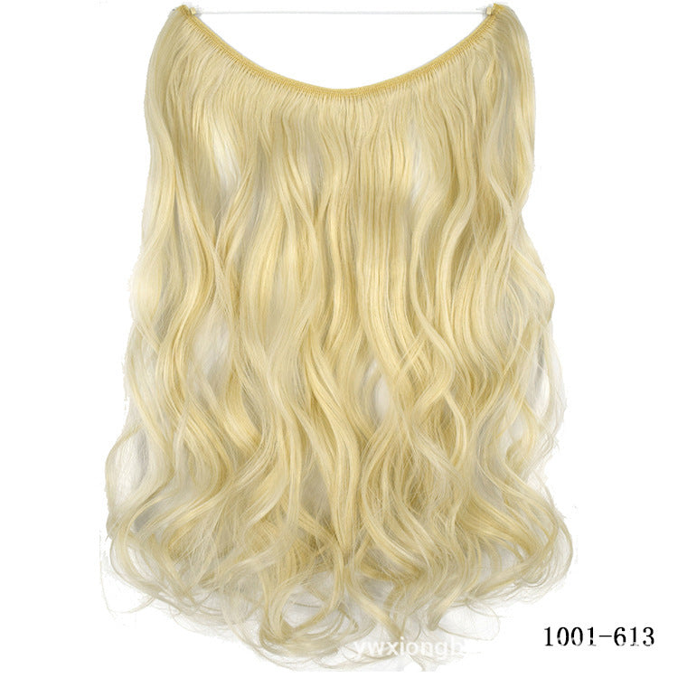 22-Inch Invisible Wire Hair Extension – Silky Straight Synthetic