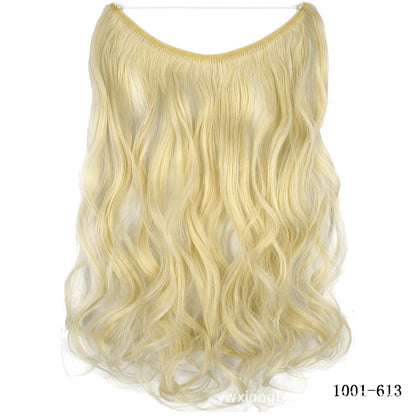 22-Inch Invisible Wire Hair Extension – Silky Straight Synthetic
