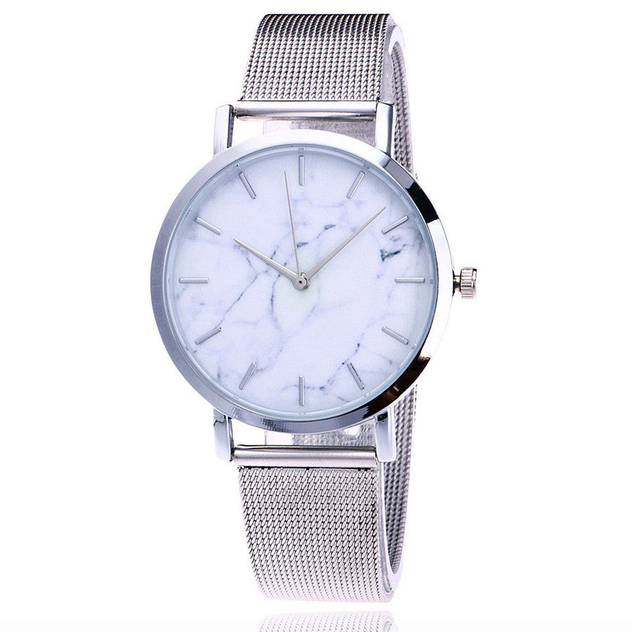 Women’s Vansvar Quartz Marble Wristwatch