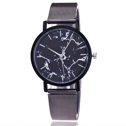 Women’s Vansvar Quartz Marble Wristwatch