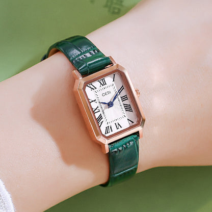 Women’s Retro Waterproof Small Square Watch