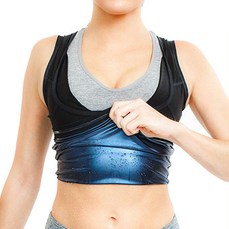 Men’s Neoprene Sweat Sauna Vest – Waist Trainer Slimming Body Shaper Corset