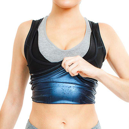 Men’s Neoprene Sweat Sauna Vest – Waist Trainer Slimming Body Shaper Corset