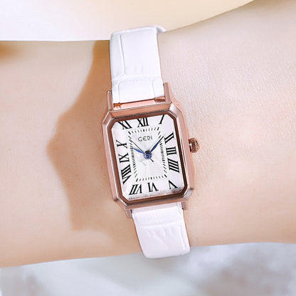 Women’s Retro Waterproof Small Square Watch