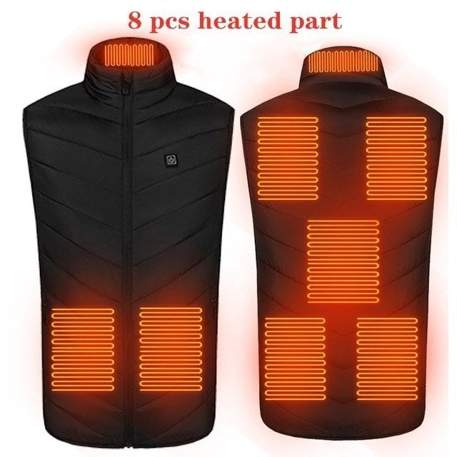 USB Heated Vest – Washable Electric Winter Wear