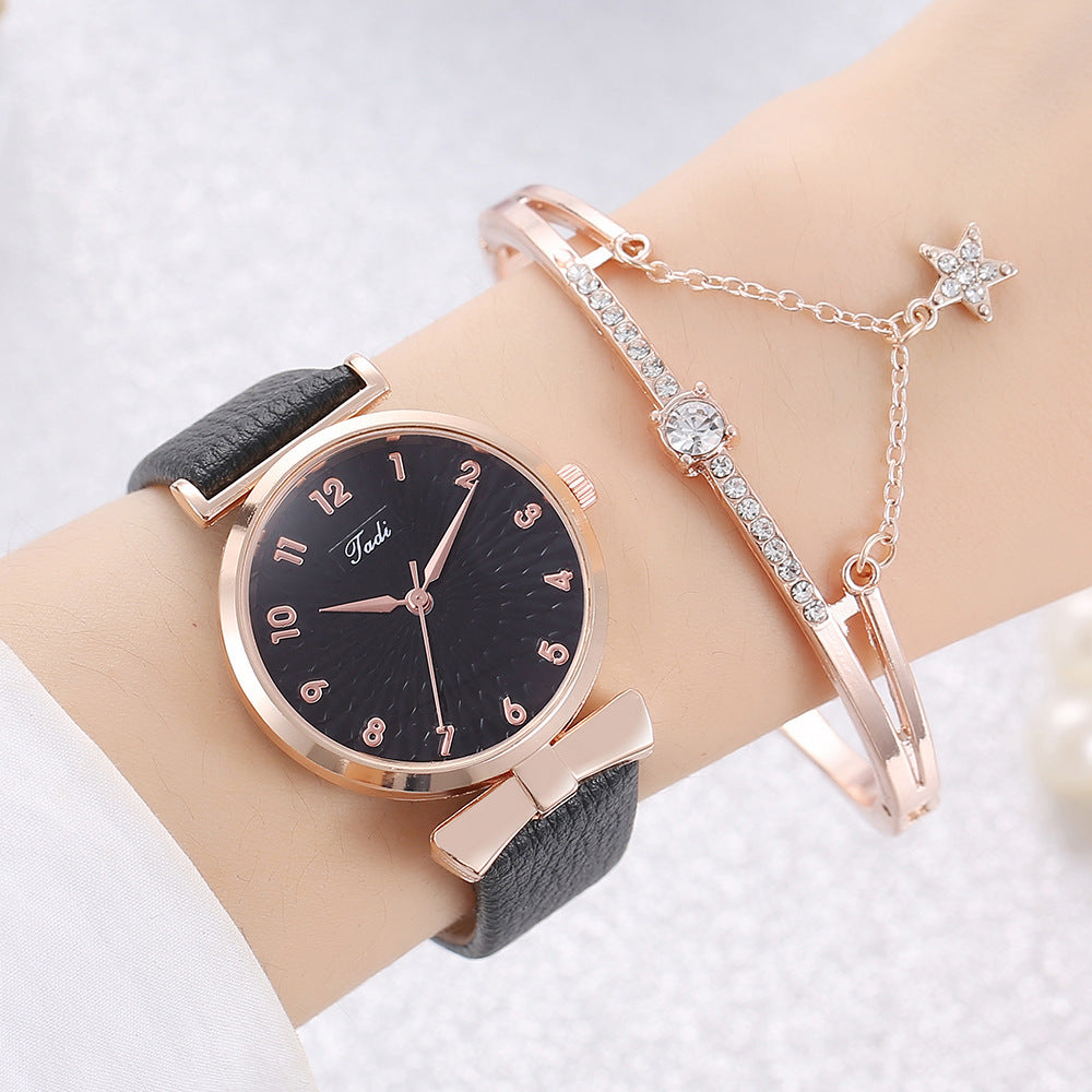 Women’s Student Fashion Watch & Bracelet Set