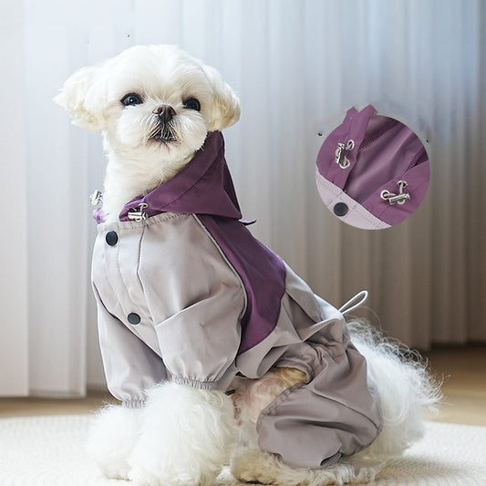 Pet Raincoat – Waterproof Dog Clothing for Small & Medium Breeds