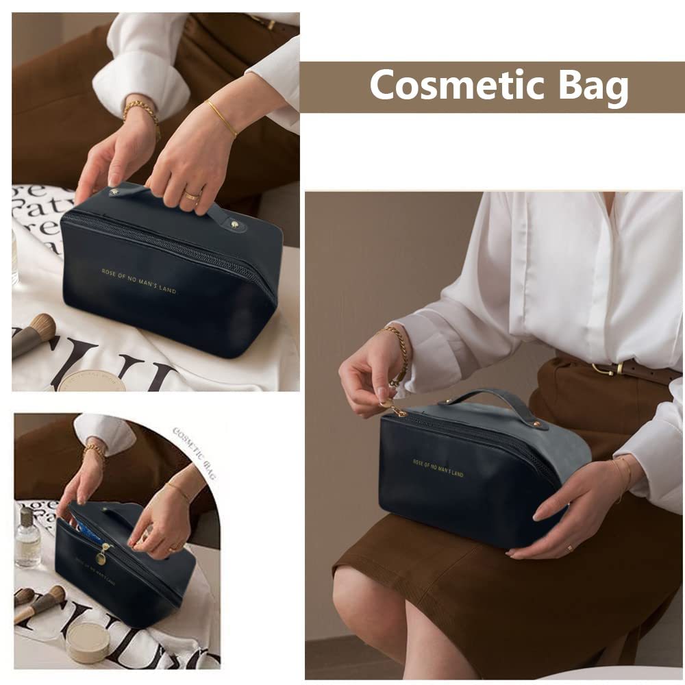 Large Capacity Travel Cosmetic Bag Women Toiletry Organizer
