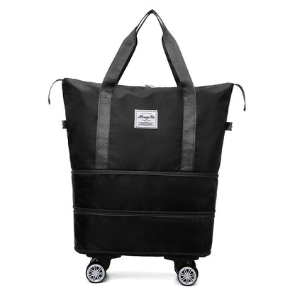 Women’s Travel Sports Bag – Large Capacity Duffel with Universal Wheels & Wet/Dry Separation
