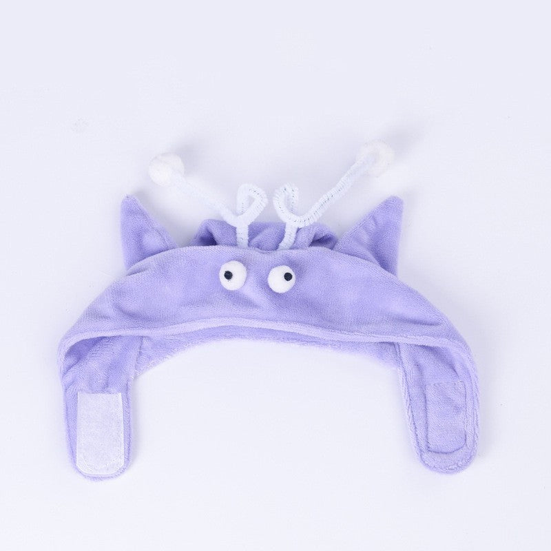 Head-Wear Feather Cat Toy Stick