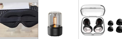 Portable USB Aroma Diffuser – LED Candlelight Humidifier