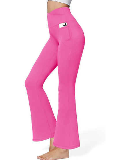 Women’s Plus Size Wide Leg Pants with Paper Bag Waist