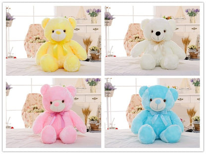 LED Teddy Bear Plush – Glowing Stuffed Toy & Kids Gift