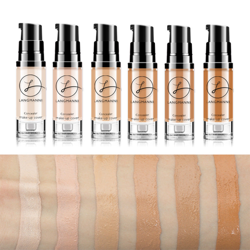 "Liquid Foundation Concealer Full Coverage Makeup"