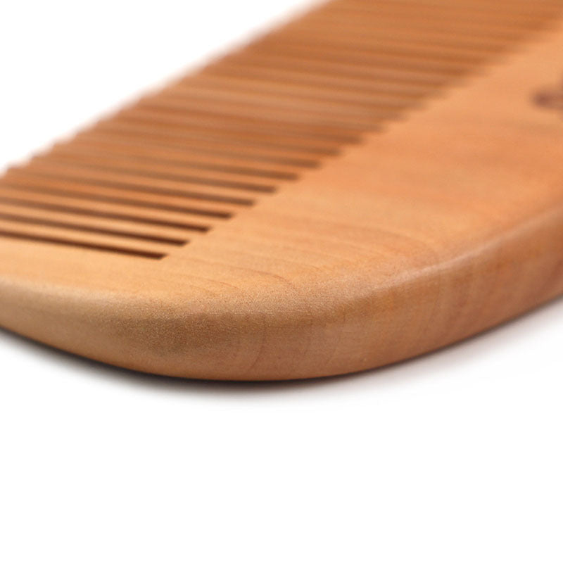 Wooden Comb – Black Spray Finish Pear Wood Hair Brush