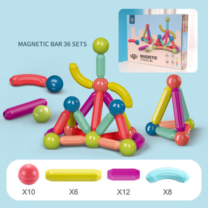 Magnetic Building Blocks – Kids Educational Construction Toy
