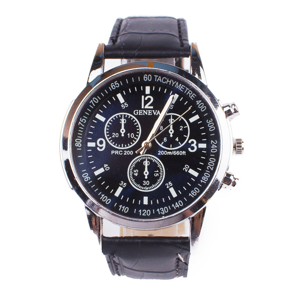 Blue Light Glass Men’s Watch
