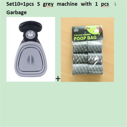 Foldable Dog Pooper Scooper – Travel Pet Waste Picker with Bags